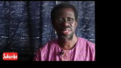Pa kasumu advice for drinkers before death. The veteran artist died on 01/03/2020.