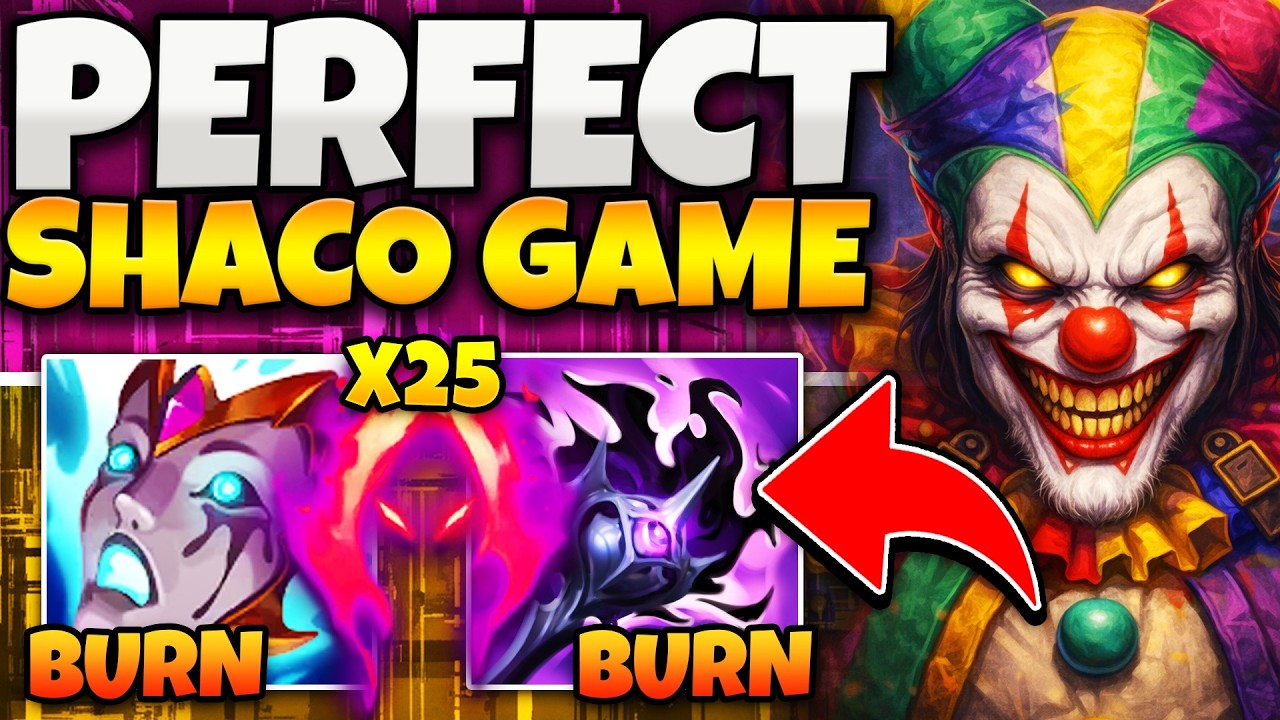 Pink Ward - THE CLEANEST SHACO JUNGLE GAME