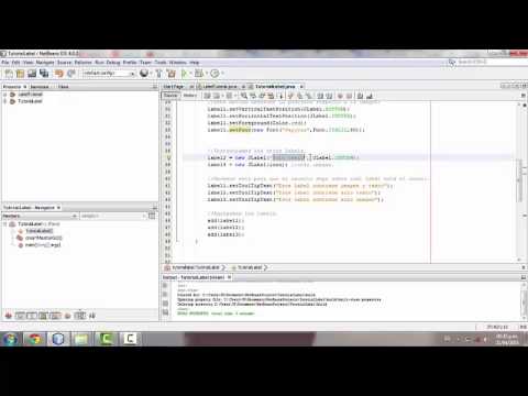 Tutorial básico JLabel - YouTube