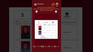 Daftar Calon Sementara Anggota DPRD Kabupaten Kapuas Hulu Pemilu Tahun 2024
