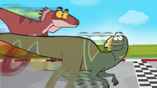 Course de dinosaures | Apprenez les faits sur les dinosaures | Je suis un dinosaure !!!