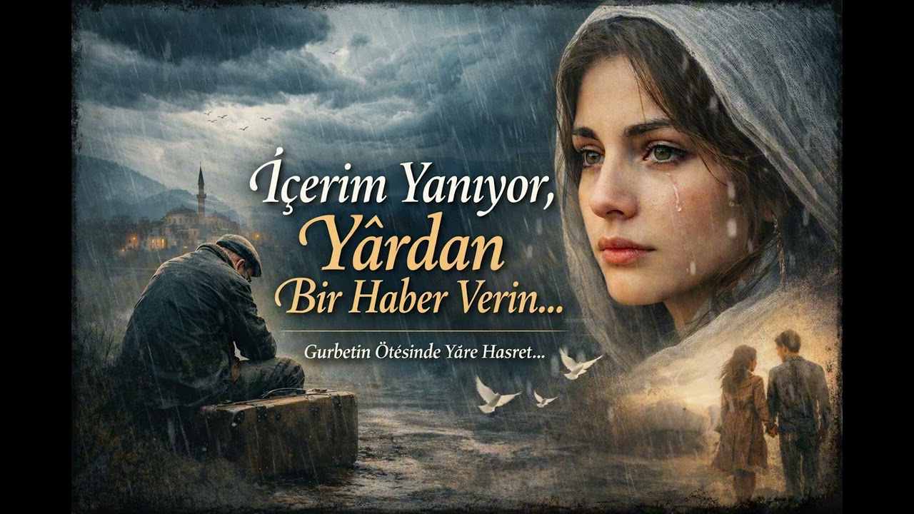 İçerim Yanıyor, Yâr Yâr,  Yaram Çok Derin  | Gurbet Türküsü | Yârdan Bir Haber Verin
