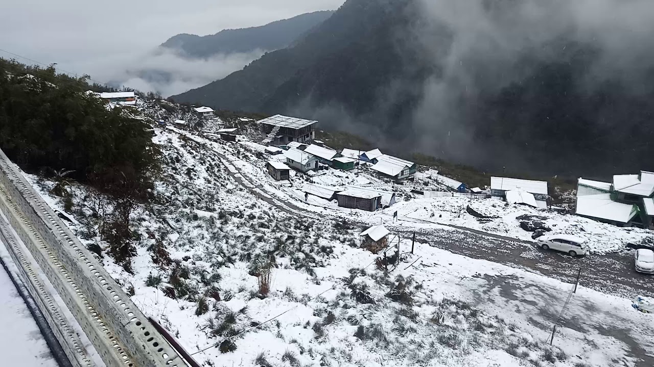 Zuluk snowfall 14. 12.2019