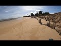 Minelab equinox 800  dtection sur le haut de plage avec le programme magus gold 