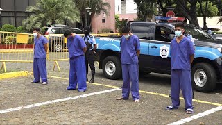 Policía de Nicaragua desarticula tres bandas delincuenciales en siete días