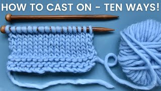 The Essential Guide to Knitting CastOn Methods (For Beginners)