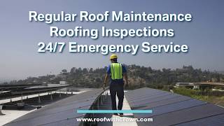 Crown Roofing's Preventative Rooftop Maintenance Program