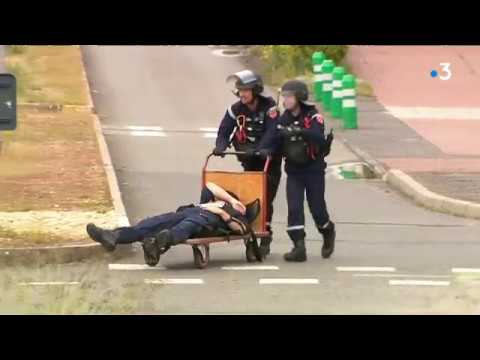 Exercice de sécurité intérieure grandeur nature sur le campus et au CHU de Poitiers