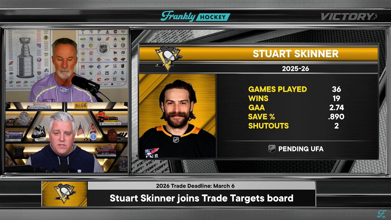 With Kulak Gone, Is Skinner Next? New Trade Targets, 9 Days From NHL Trade Deadline | Frankly Hockey