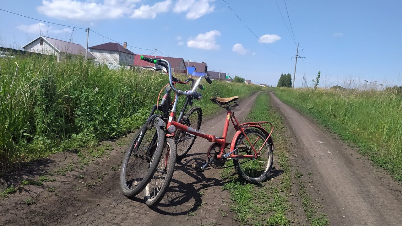 максимальная скорость на каме , велосипед СССР лучше нового - YouTube
