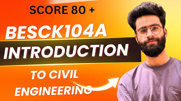 Introduction To Civil Engineering Vtu Important Questions | BESCK104A/204A