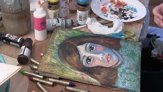 Impressionist Portrait by Jessica Sporn