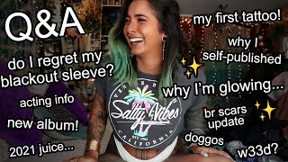 Hi 2022! Q&amp;A!! -- (Laughter, Tears, Tattoos, Hallmark, Mental Health, and more...)