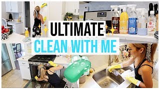 ULTIMATE CLEAN WITH ME 2019 | EXTREME KITCHEN DEEP CLEANING VIDEO | Brianna K