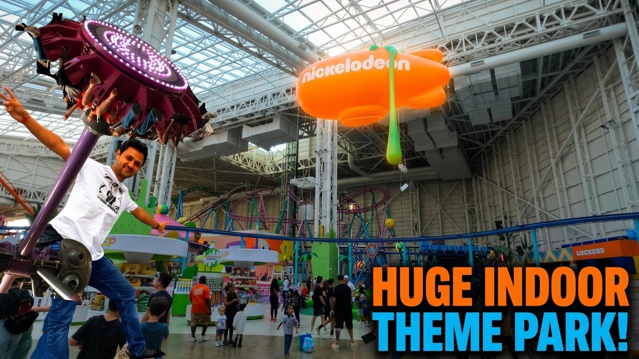 Exploring Nickelodeon Universe at American Dream Mall – Ultimate Indoor ...