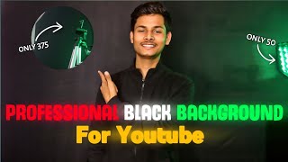 Professional Black Background For YouTube Video || Lighting Setup For YouTube Video || #piyushpastor