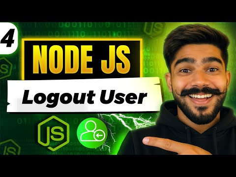 Logout User in Node.js | Clear JWT Token from Cookies (Node.js + Express) |  CoderzArea