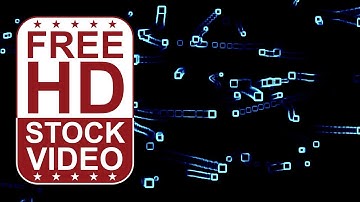 Free Stock Videos – abstract animated square shapes moving randomly and changing direction