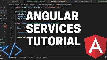 Creating a Service that is Injectable in Angular! - Angular Tour of Heroes Tutorial Part 9