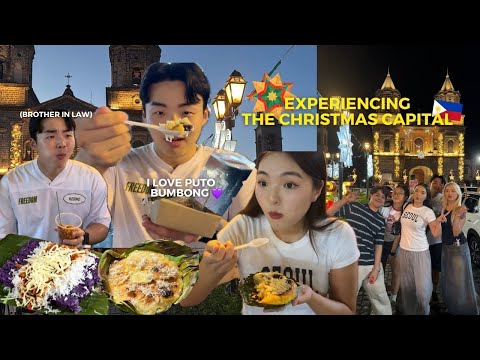 Introducing Pampanga Christmas to Brother-in-Law [ Pinoy Streetfood + Christmas Dessert]