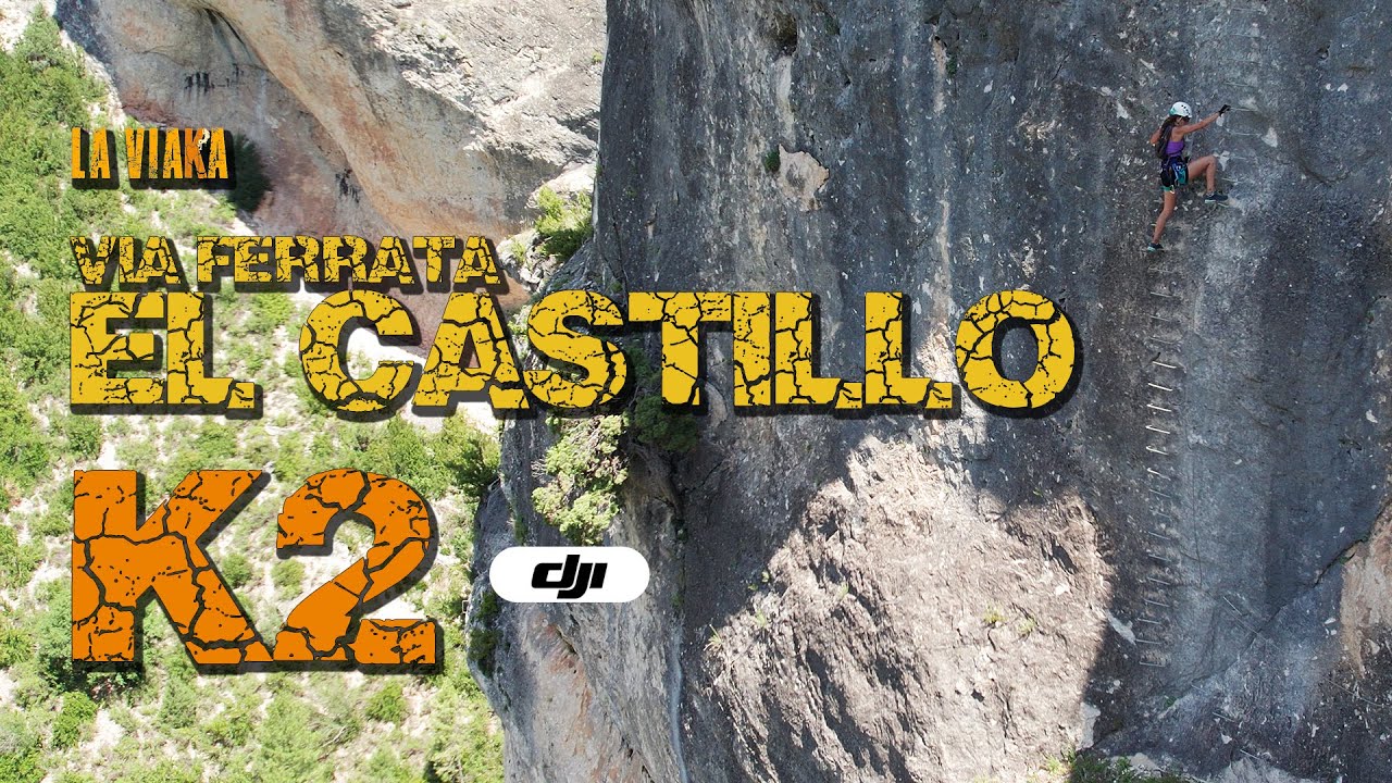 Vía Ferrata El Castillo K2 - La ViaKa - #viaferrata #laviaka #elcastillo #fuertescusa