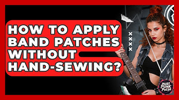 How To Apply Band Patches Without Hand-sewing? - Pure Punk Pulse