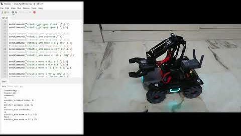 DJI RoboMaster EP Control via Python Script