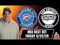 Thunder at Spurs 5/21/2026 NBA Best Bet - NBA Picks and Predictions | Jason Sharpe NBA Betting Tips