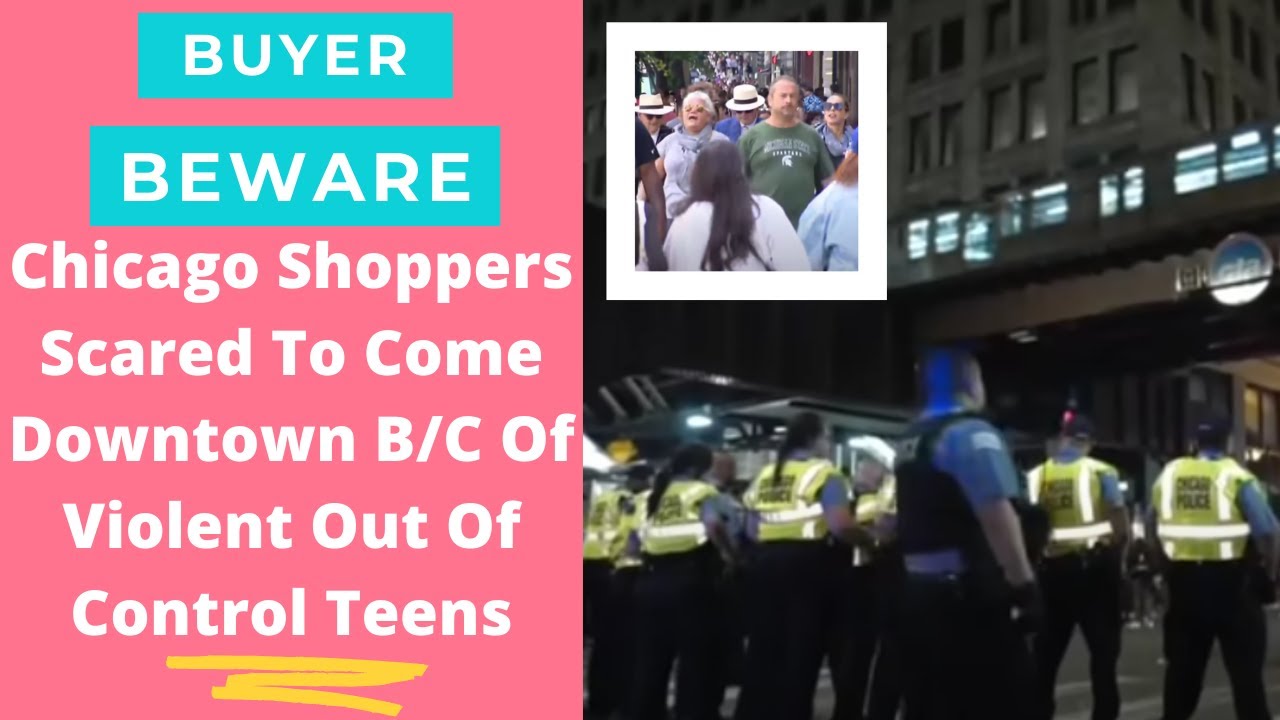 Chicago goons have shoppers terrified to go Downtown until police take ...