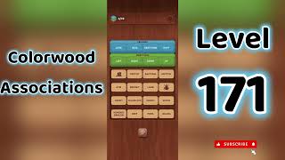 Colorwood Associations Level 171 Answers 🧩✨ | Go Answer