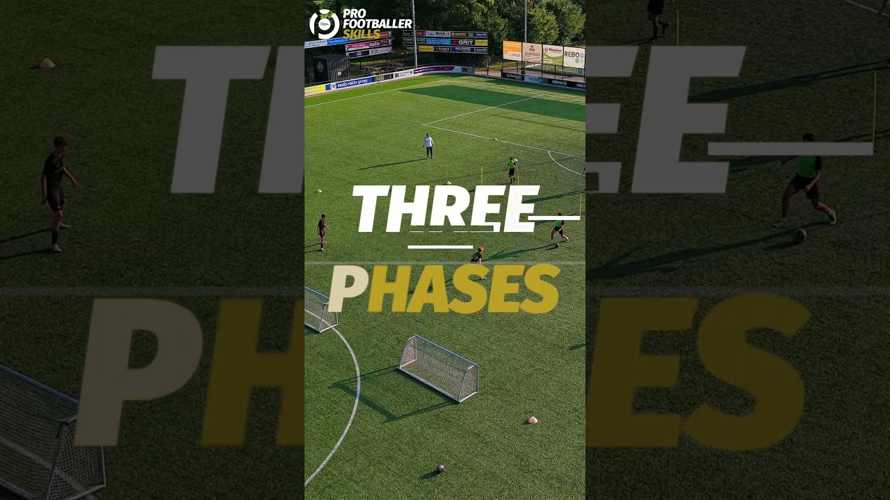 Футбольное упражнение CDM по построению линий и быстрым переходам