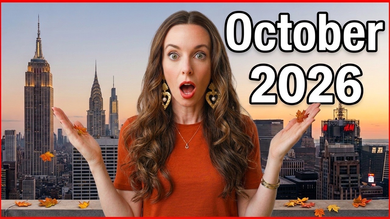 Planning a Trip to NYC in October? Watch This First!