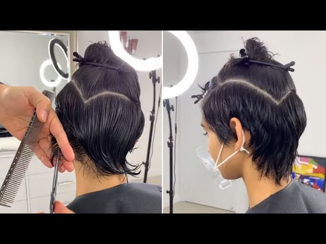 HAIRCUT TUTORIAL: HOW TO CUT YOUR PIXIE AT HOME. Haircutting