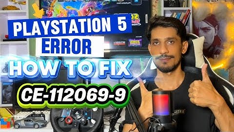 How To Fix PS5 Error Code CE-112069-9 An Error Occurred on data transfer via a network 