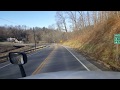 BigRigTravels Backroads of Ohio from Amsterdam to Carrollton, OH on OH 43 (1/4/19)