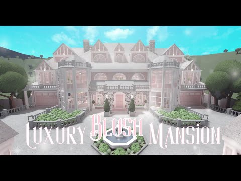 build you a bloxburg luxury blush mansion