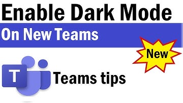 New Teams Dark Mode | How to Enable Dark Mode in Microsoft Teams | How To Turn ON Dark Mode in Teams