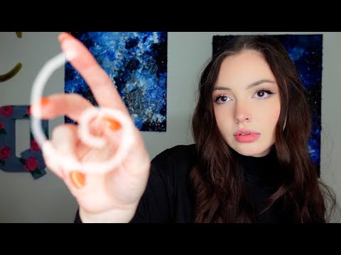 ASMR Finger Tracing Graphs of Equations (ear to ear gentle whispering, finger tracing, mouth sounds)