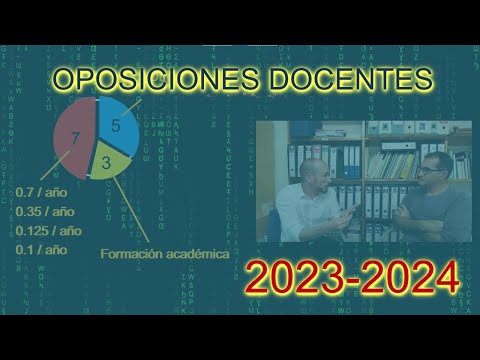 OPOSICIONES DOCENTES 2023-2024 feat. Marc Candela (STEPV)