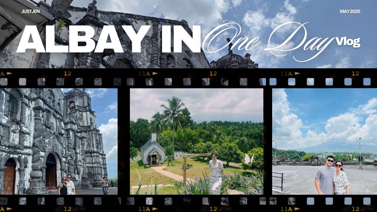 EXPLORING ALBAY IN ONE DAY | farm plate, sumlang lake, daraga church