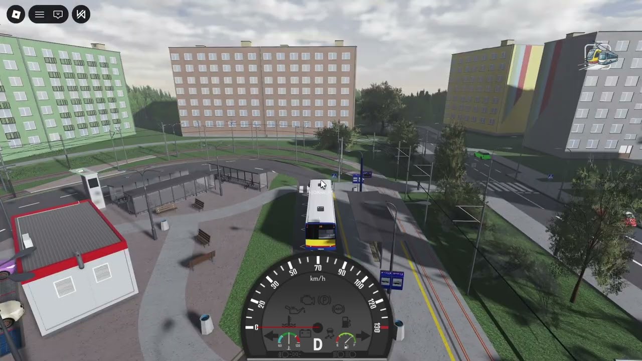 Linia 20 i 21 - Solaris Urbino 12 III ( Polish Trams ) - Roblox 