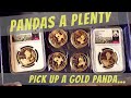Ref:9LFopPmMRdM Massive gold pandas   www gold 50p