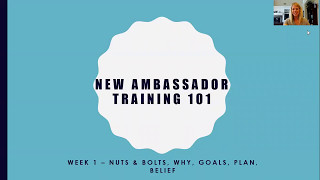 Plexus New Ambassador Training 101 week 1