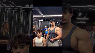 His Aura 💀🔥#calisthenics #reaction #respect #motivation #gym #strength #viral #shorts