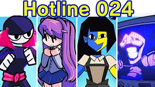 Friday Night Funkin' VS Nikku FULL WEEK | Hotline 024 Medley Update (FNF Mod/Monika/ENA/Majin Sonic)