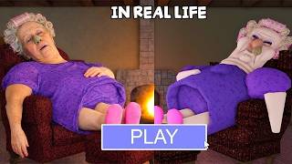 Escape Grumpy Grans House In Real Life Obby - Roblox New Update All Morphs Full Gameplay