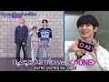 Ateez yeosangs interaction with other idol on kang studio eng sub