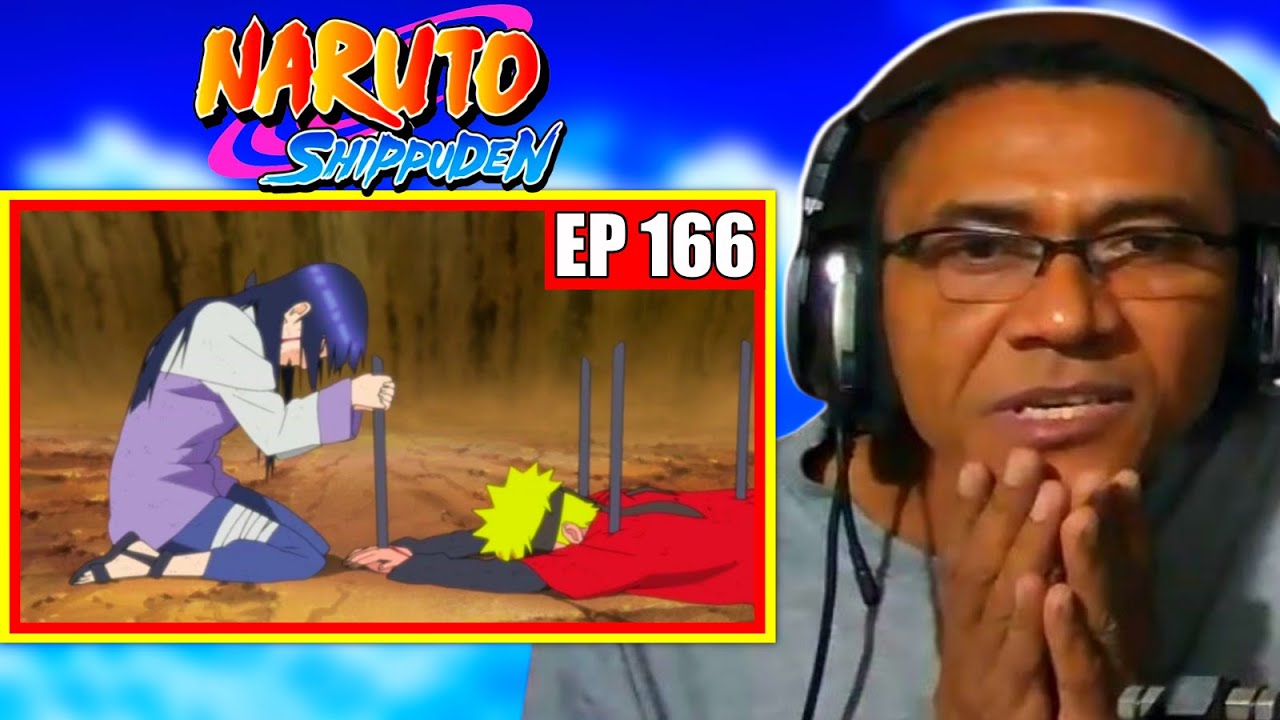 HINATA VS PAIN PAI REAGINDO NARUTO SHIPPUDEN EP 166 YouTube