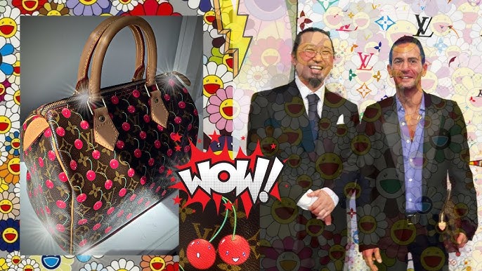 Louis Vuitton Takashi Murakami Cherry Keepall 45 – Savonches