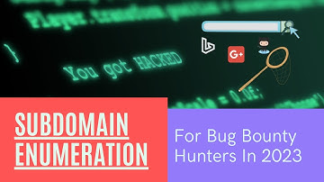 SUBDOMAIN ENUMERATION LIKE A PRO Bug Hunter in 2023 | Bug Bounty